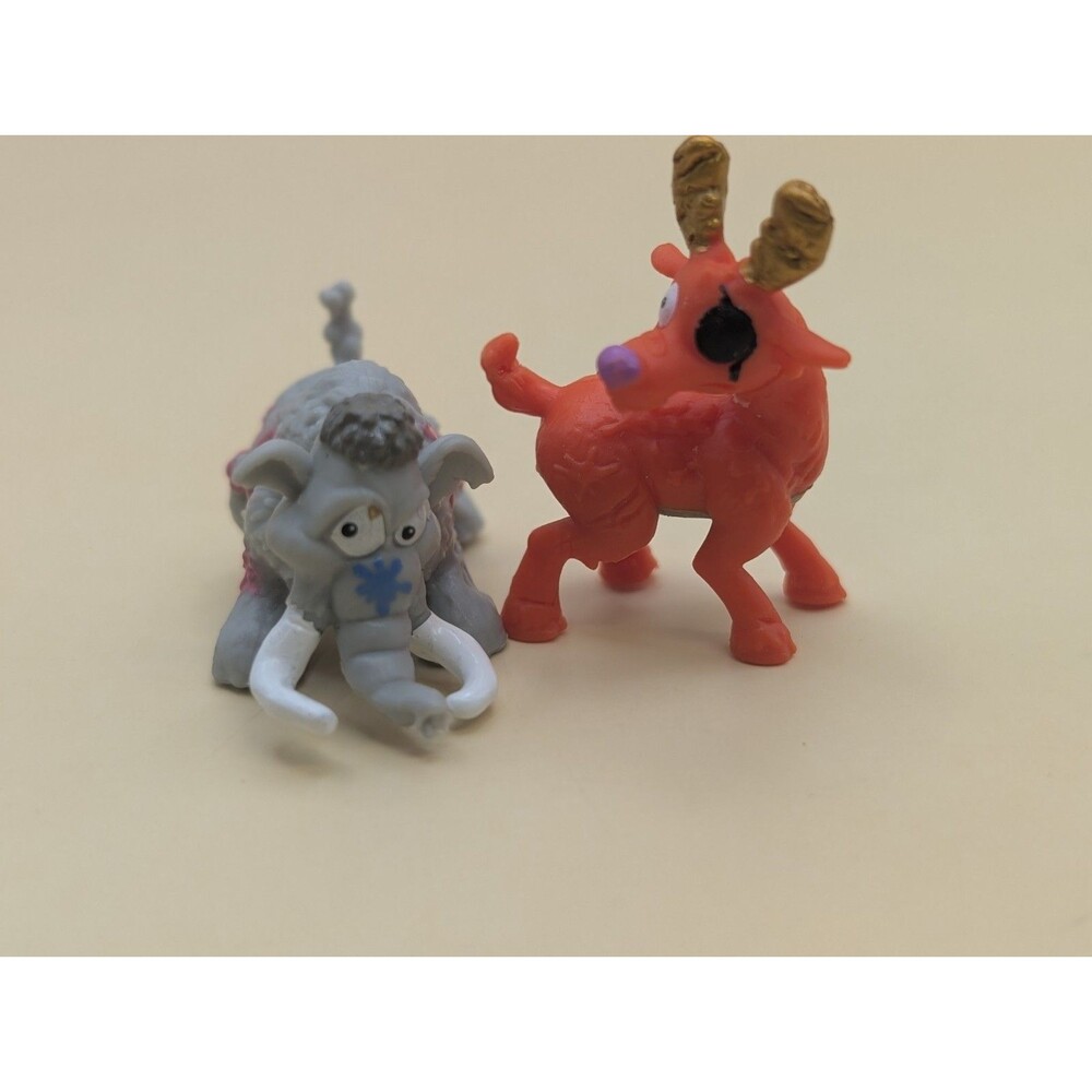 Zuru Smashers Series 3 Dino Ice Age Mini Figures Lot Zammoth Mammoth & Deer